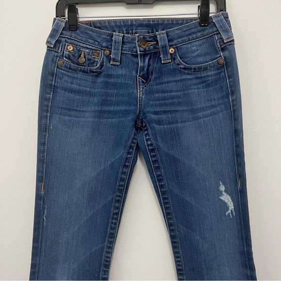 Vintage Y2K True Religion Low Rise Jeans Becky Bootcut Style - Picture 3 of 15